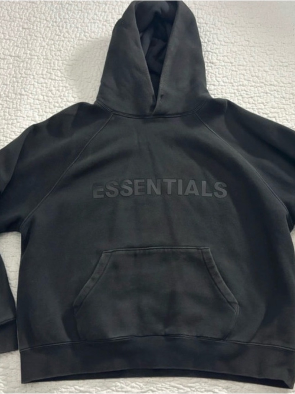 Essentials Black Hoodie